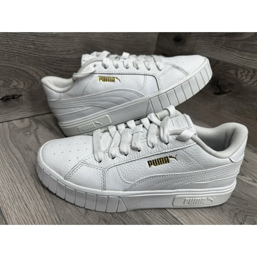 Puma Cali Star 380176-01 White Casual Sneakers Shoes Womens 10